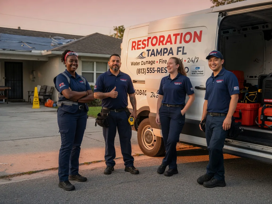 Water Damage Restoration company in Houston, OH
